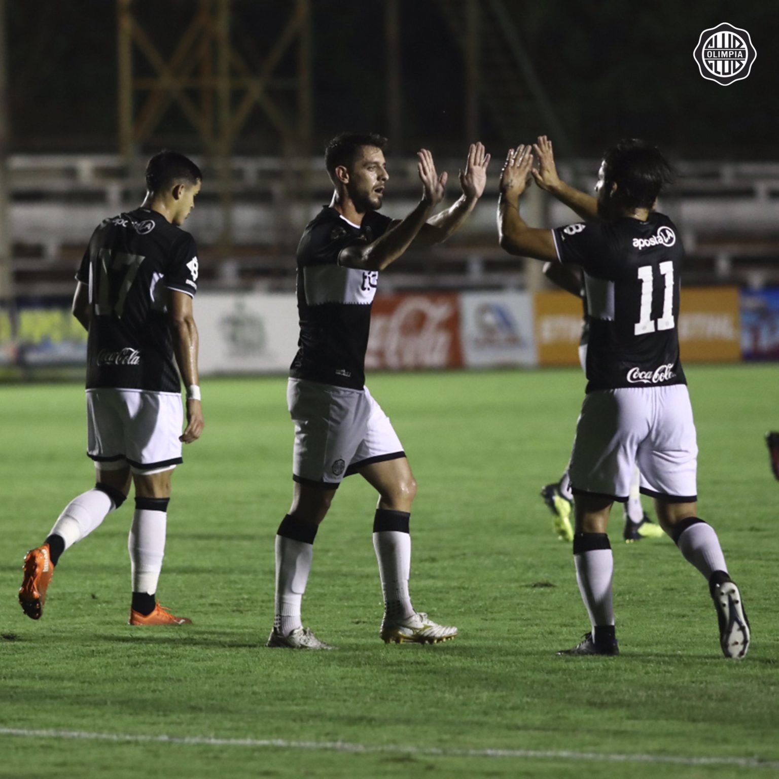El once de Olimpia para el debut en Copa Libertadores Prensa 5
