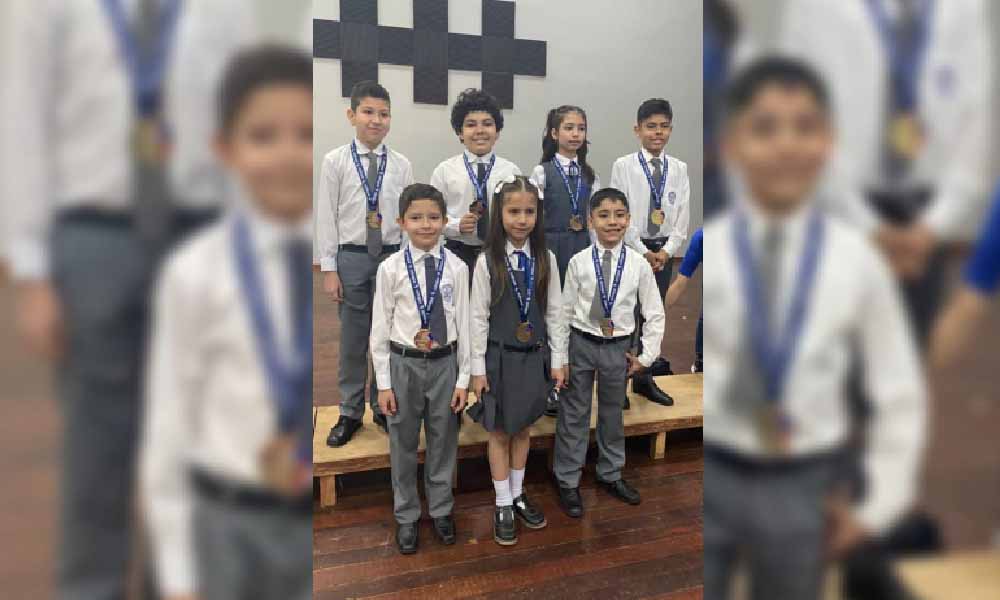 Cinco medallas de oro y tres de bronce ganaron alumnos del Centro Cultural Gymmart en Olimpiada Infantil de Matemática