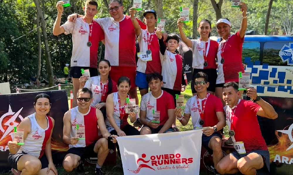 Club de Corredores Oviedo Runners se destacó en competencia nacional