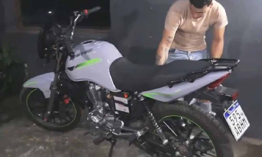 Le despojaron la motocicleta y logró recuperarla gracias al GPS