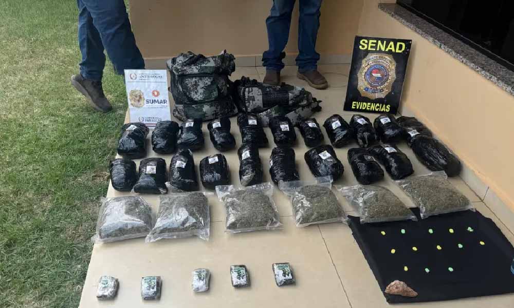 Adolescente detenido con carga de marihuana vip y pastillas de éxtasis en Canindeyú