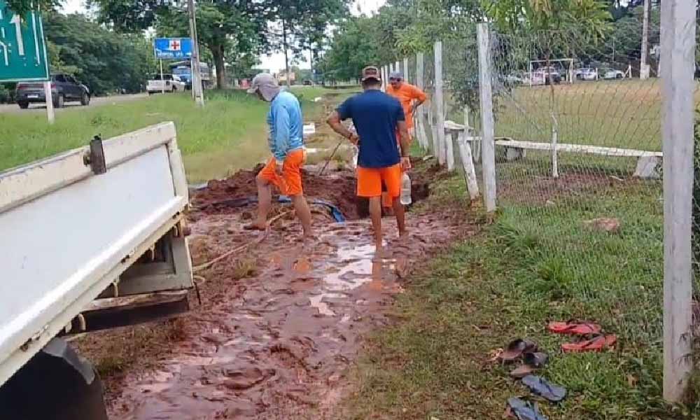 Coronel Oviedo nuevamente sin agua potable por avería en caño