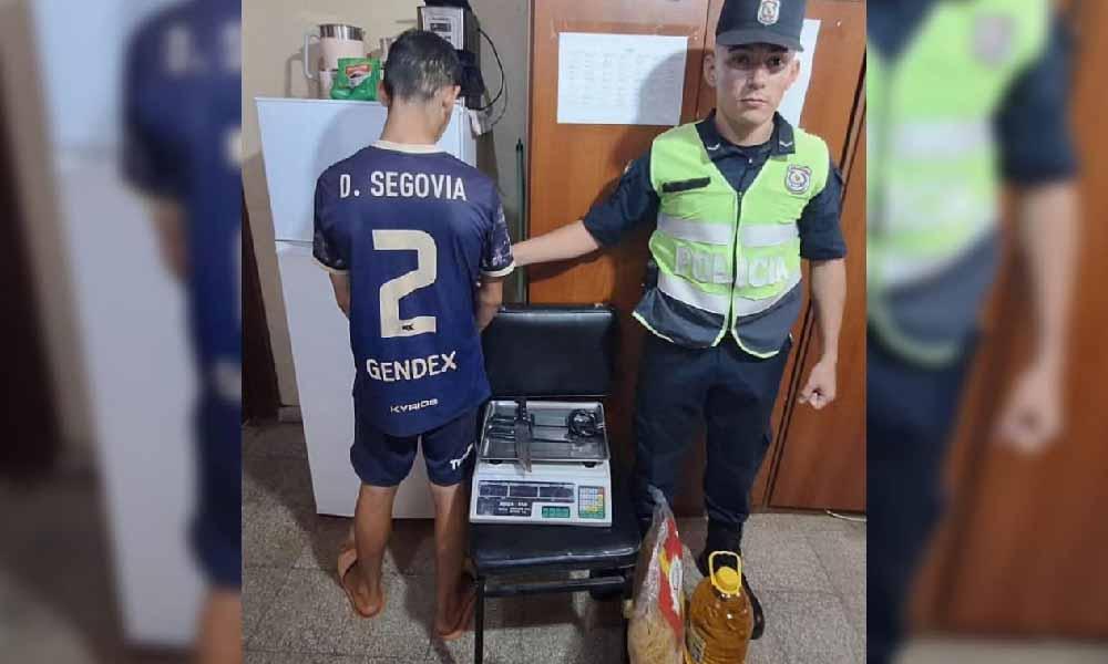 Coronel Oviedo: Adolescente fue aprehendido por hurtar provisiones del almuerzo escolar