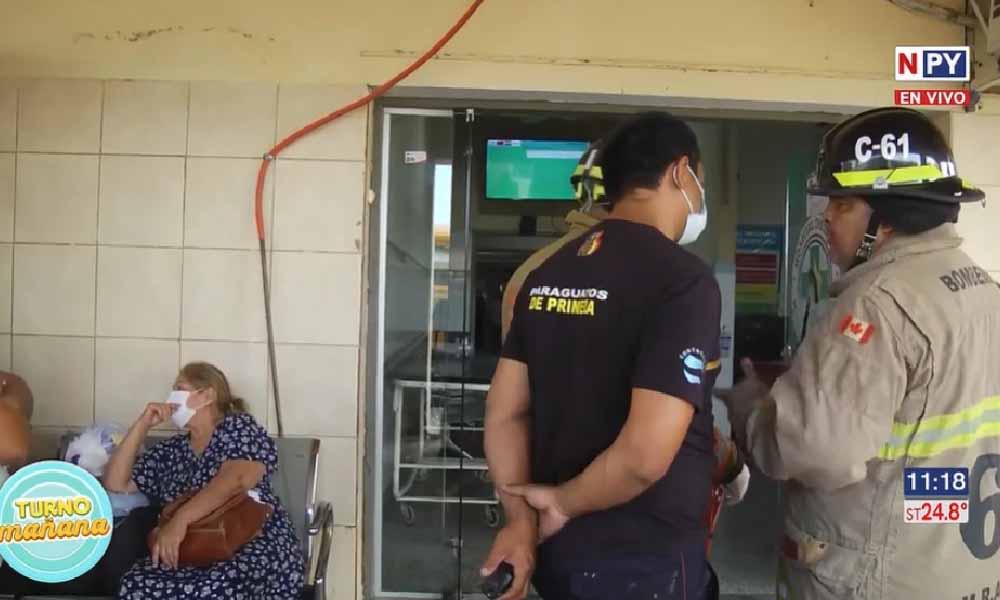 Hospital de Mariano registra fuga de una sustancia no identificada y evacúa a pacientes