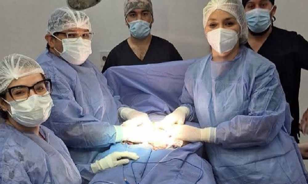 Extirpan tumor de 2.600 gramos en el Hospital Materno Infantil de Coronel Oviedo