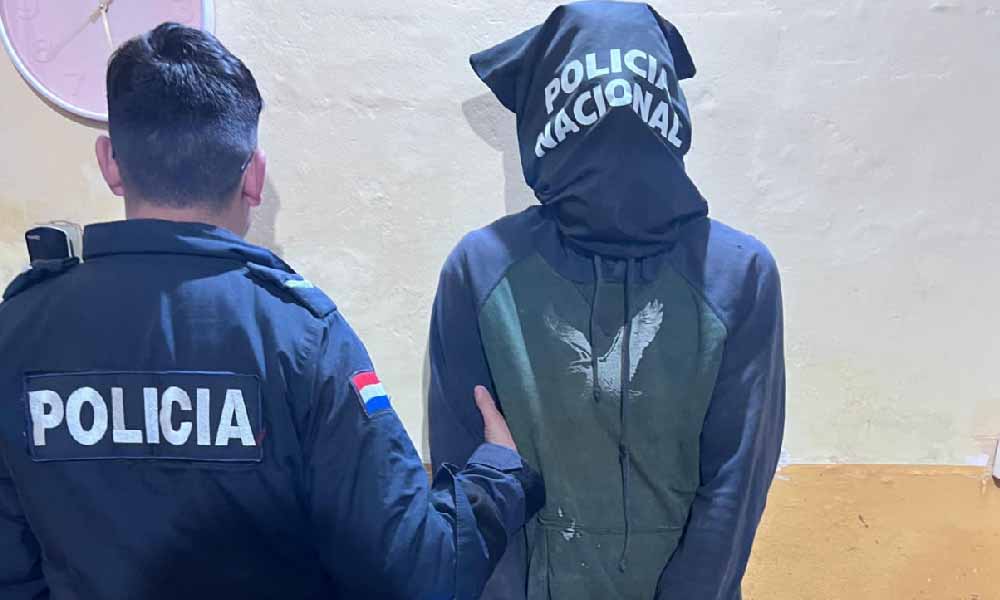 Aprehenden a presunto microtraficante en Coronel Oviedo