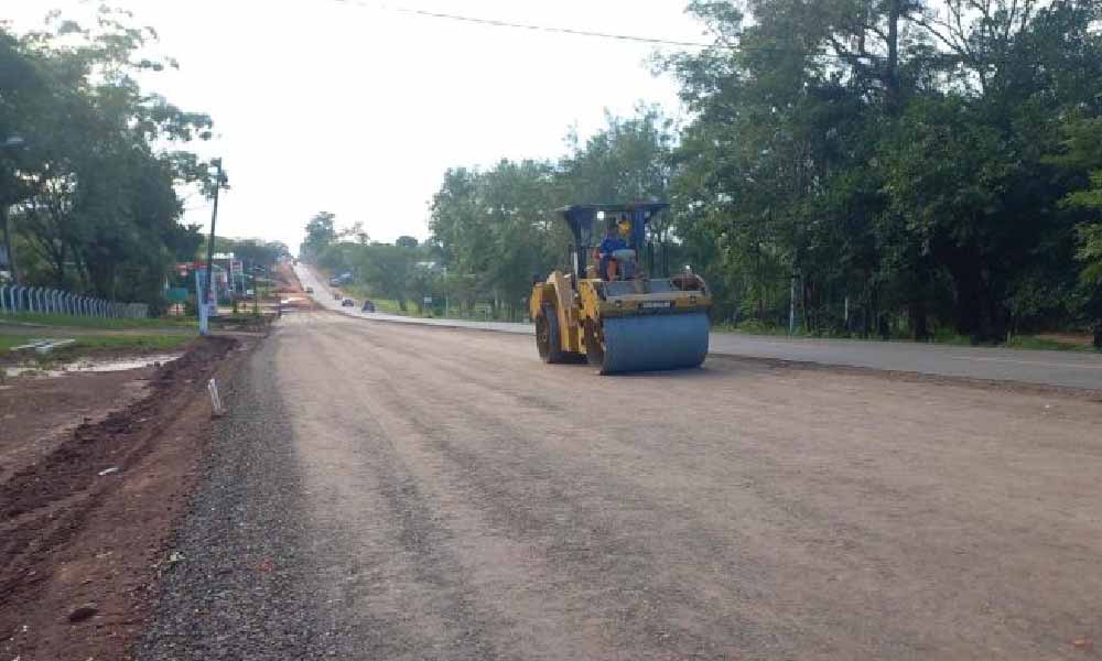 Avanzan primeros trabajos para mejorar la travesía urbana de Coronel Oviedo