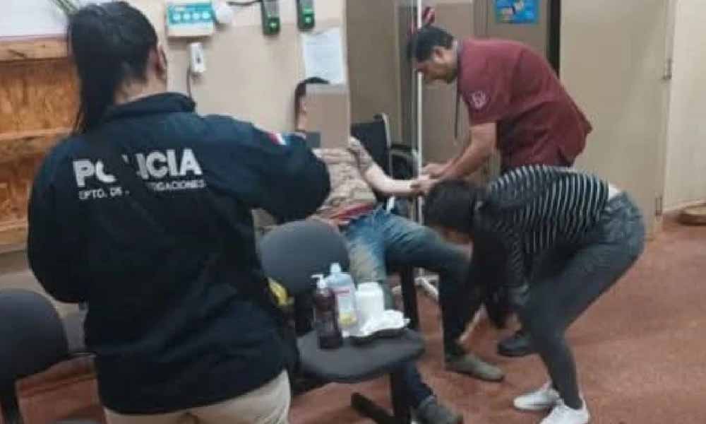 Policía fue herido con machete durante un enfrentamiento con abigeos en San Pedro