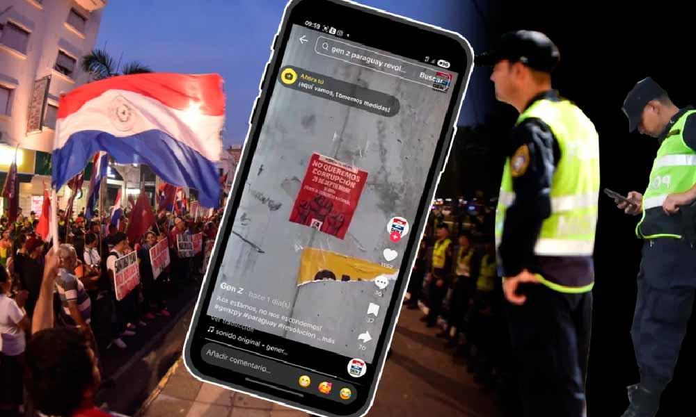 Generación Z organiza en TikTok marcha contra la corrupción y Policía vigila redes sociales