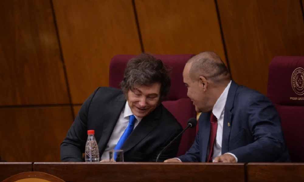 Javier Milei adelantó construcción de un nuevo puente con Paraguay