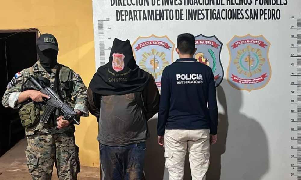 Capturado el principal sospechoso del feminicidio de Antonia en Santa Rosa del Aguaray