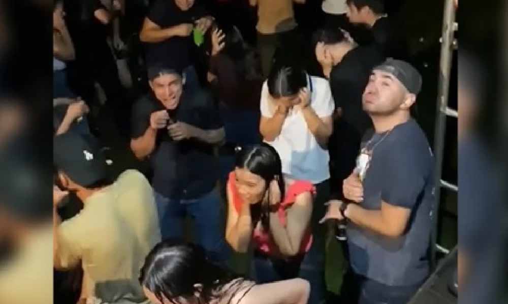 Susto tras caída de un rayo cerca de un escenario en una fiesta patronal en La Pastora