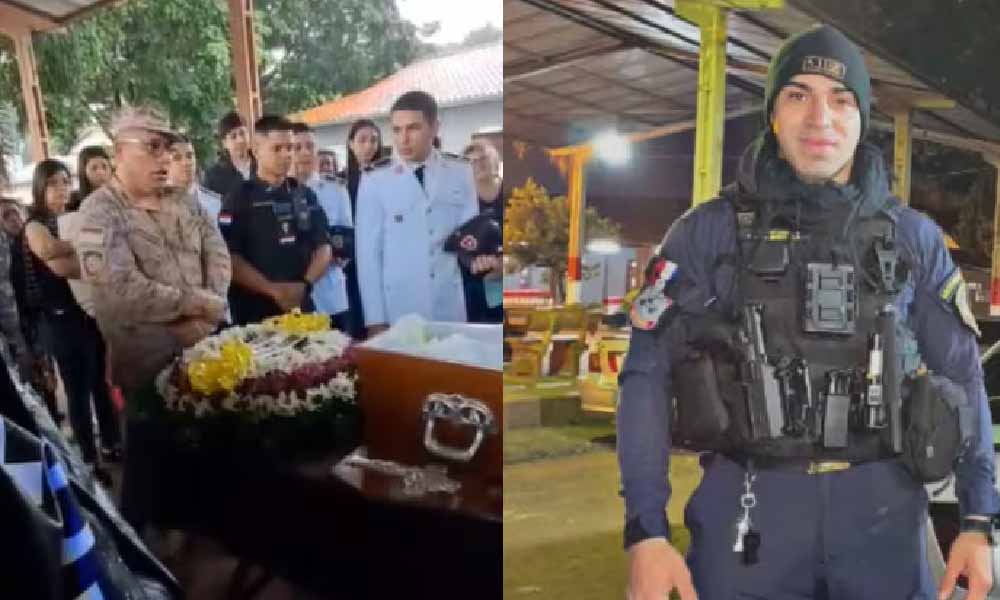 Emotiva despedida a policía fallecido durante persecución a criminales en CDE