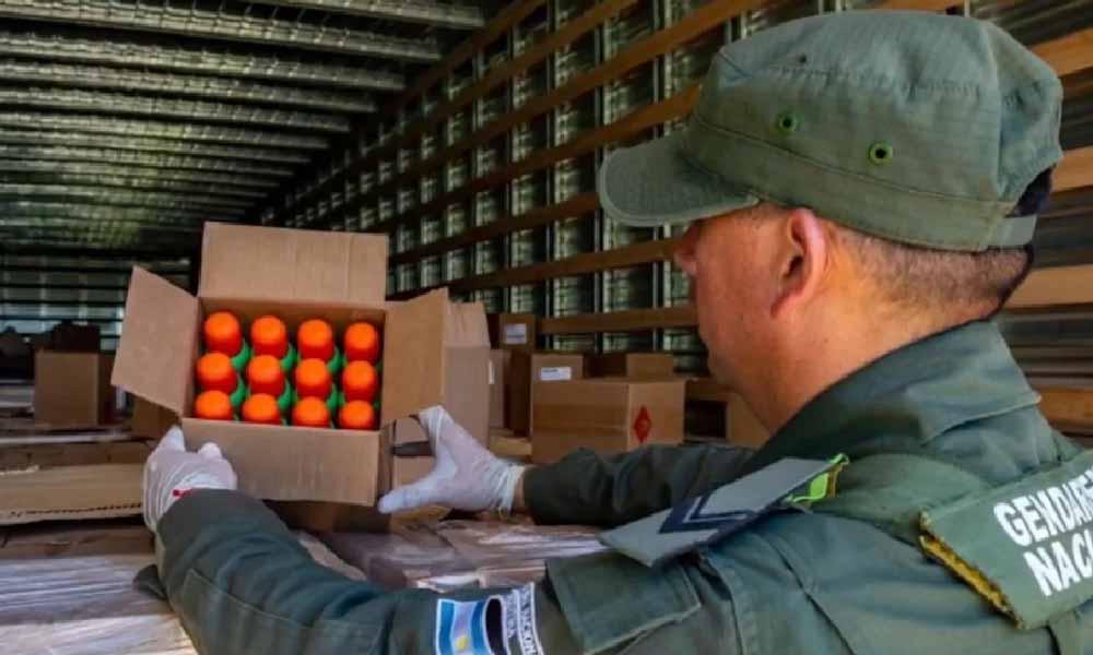 Interceptan camión paraguayo que llevaba 338 kilos de marihuana entre repelentes en Argentina