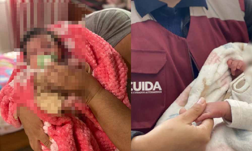 Bebé abandonada en Caaguazú, ya se encuentra protegida por una Familia de la Guarda