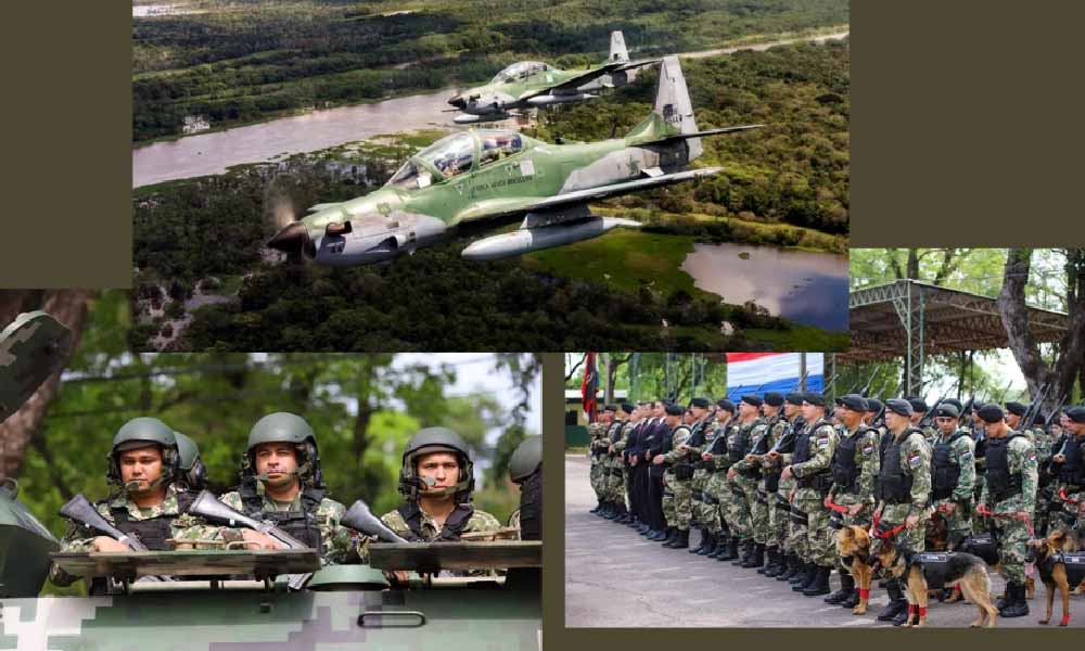Operación Escudo Guaraní: Militares se despliegan en la frontera y usarán los Super Tucano