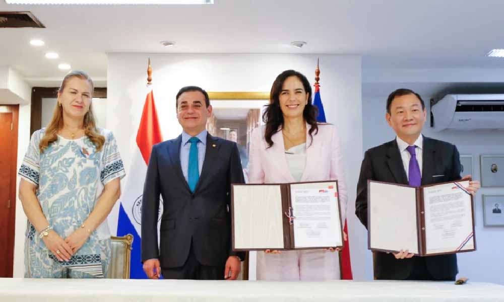 Paraguay recibe USD 20 millones de Taiwán para la construcción de un hospital