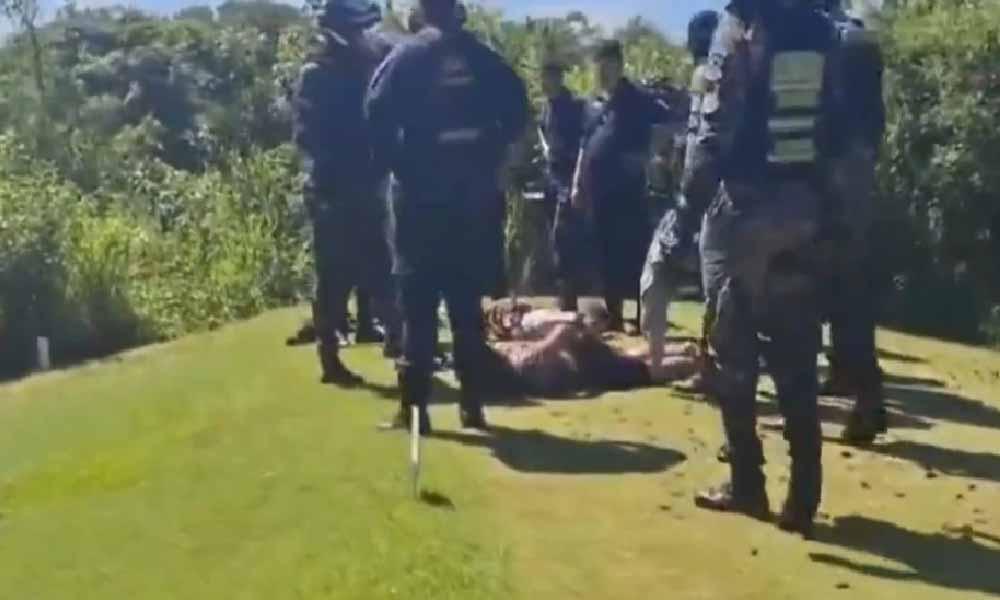 Doble asalto en Lambaré: Roban G. 100 millones de comercio, una moto en la huida y atrapan a dos